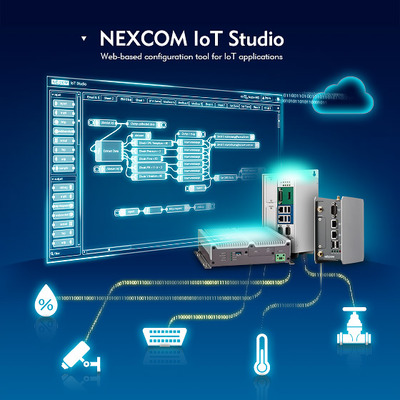 新漢免費開放NEXCOM IoT Studio聯網軟件工具下載，簡化編程開發、加速物聯網創新